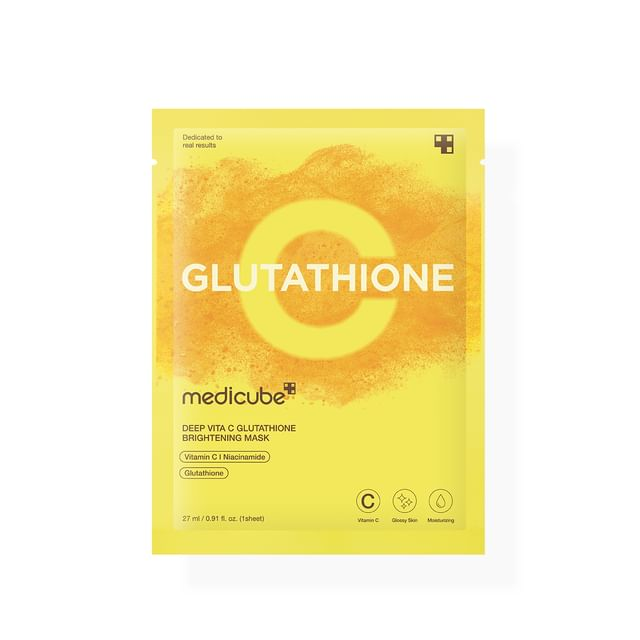 MEDICUBE Deep Vita C Glutathione Sheet Mask 1 skincare-kbeauty-glowtime-medicube deep vita c glutathione sheet mask