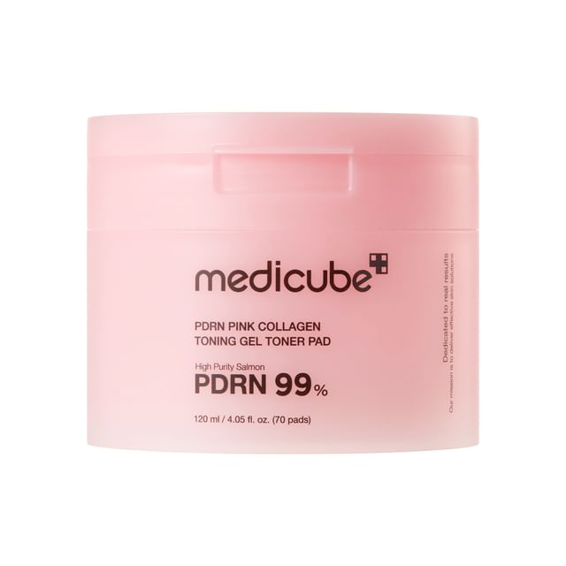 MEDICUBE PDRN Pink Collagen Toning Gel Toner Pad 1 skincare-kbeauty-glowtime-medicube pdrn pink collagen toning gel toner pad