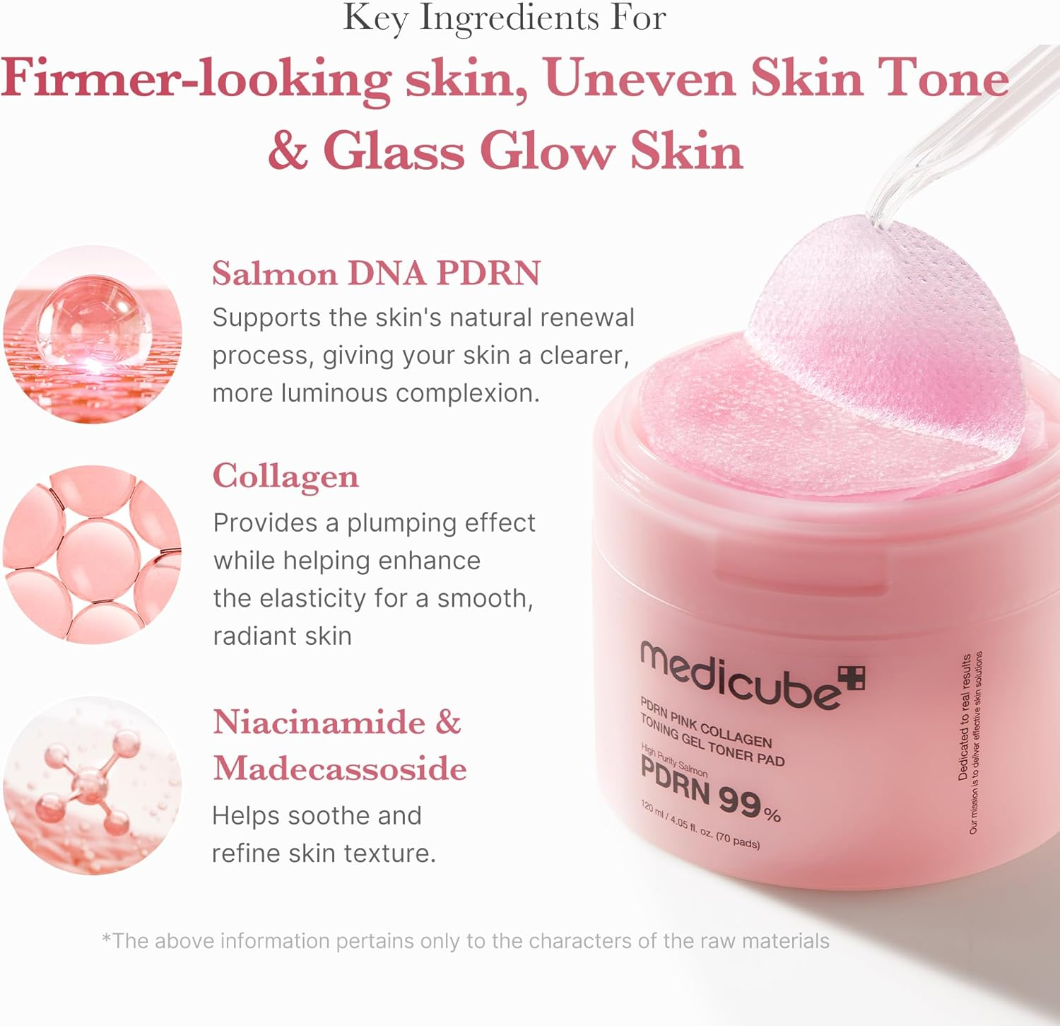 MEDICUBE PDRN Pink Collagen Toning Gel Toner Pad 5 skincare-kbeauty-glowtime-medicube pdrn pink collagen toning gel toner pad