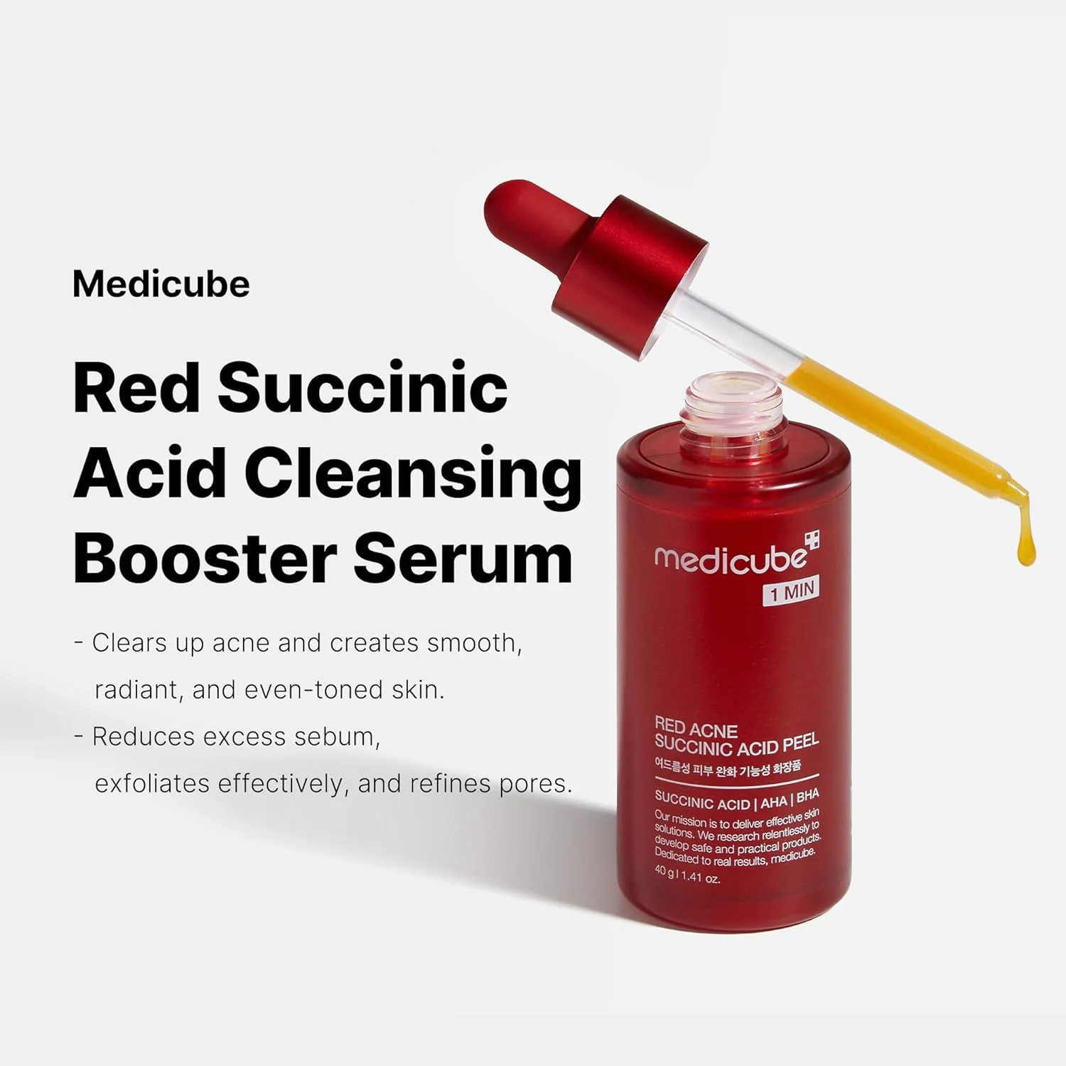 MEDICUBE REd Acne Succinic Acid Peel 12 skincare-kbeauty-glowtime-medicube red acne succinic acid peel