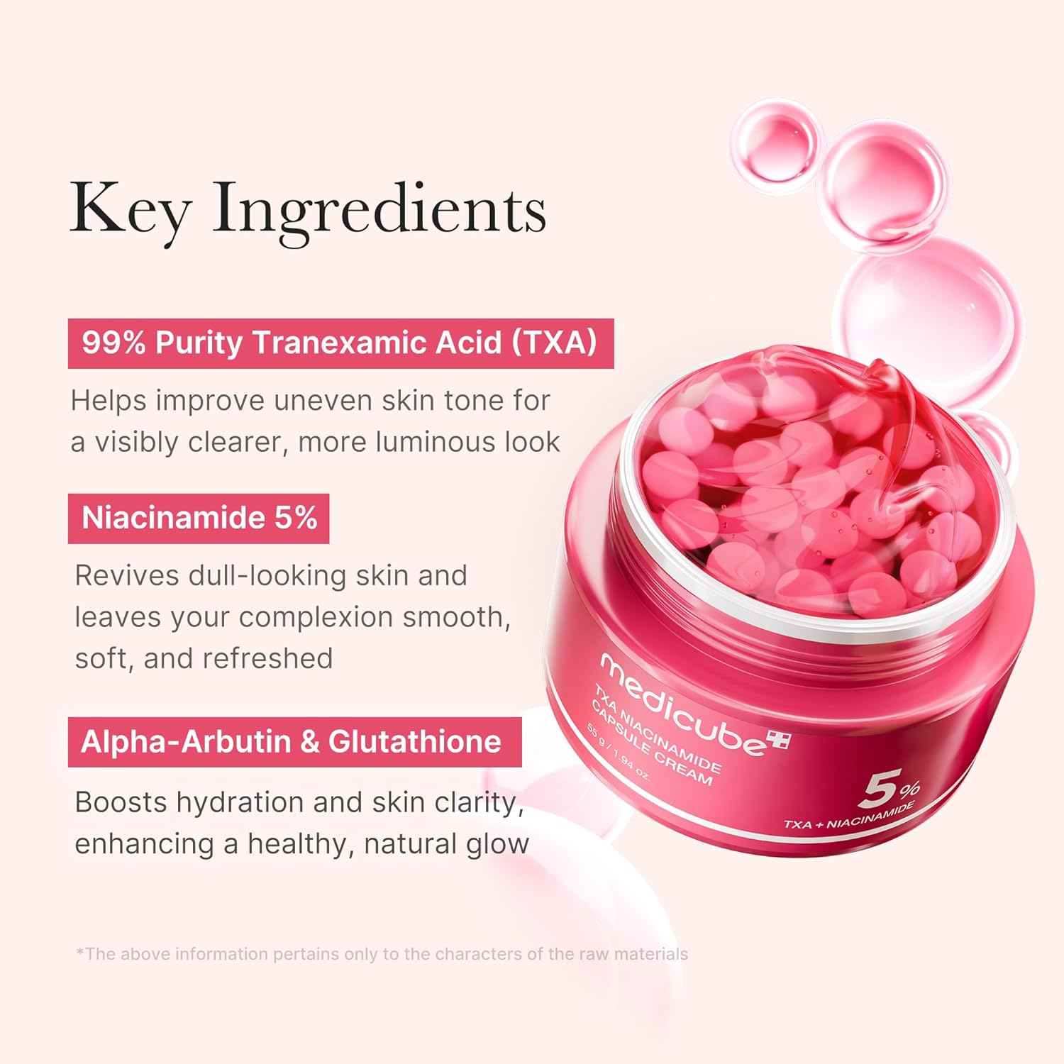 MEDICUBE TXA Niacinamide Capsule Cream 3 skincare-kbeauty-glowtime-,edocibe txa niacinamide capsule cream