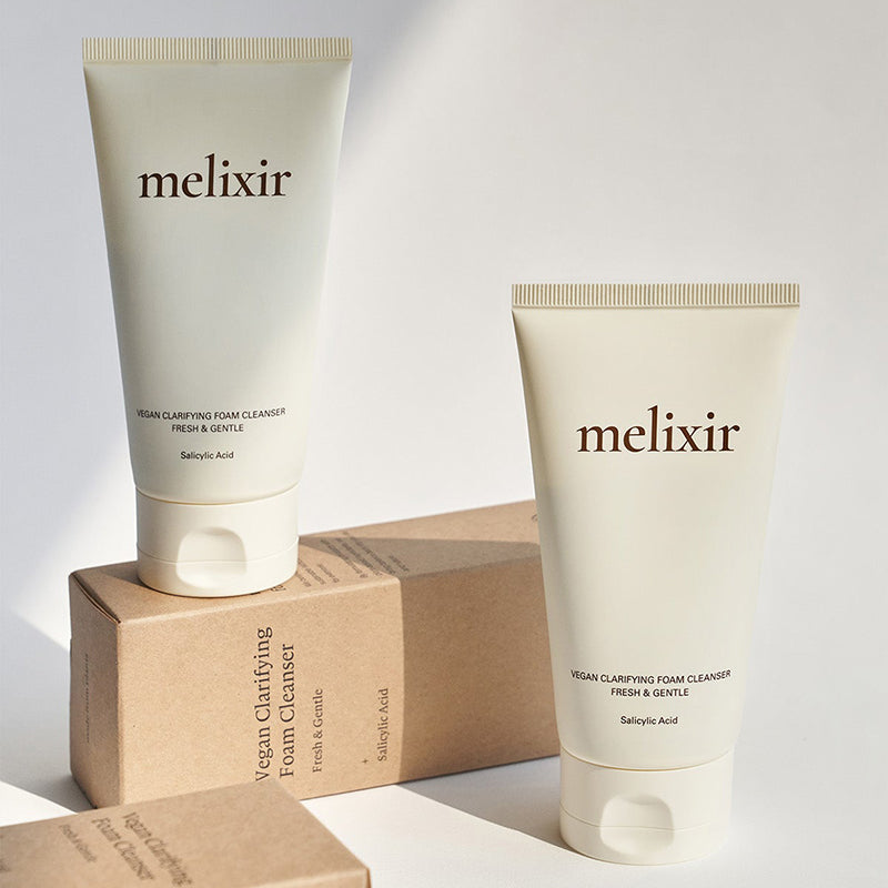 MELIXIR Vegan Clarifying foam Cleanser 3 skincare-kbeauty-glowtime-vegan clarifying foam cleaner