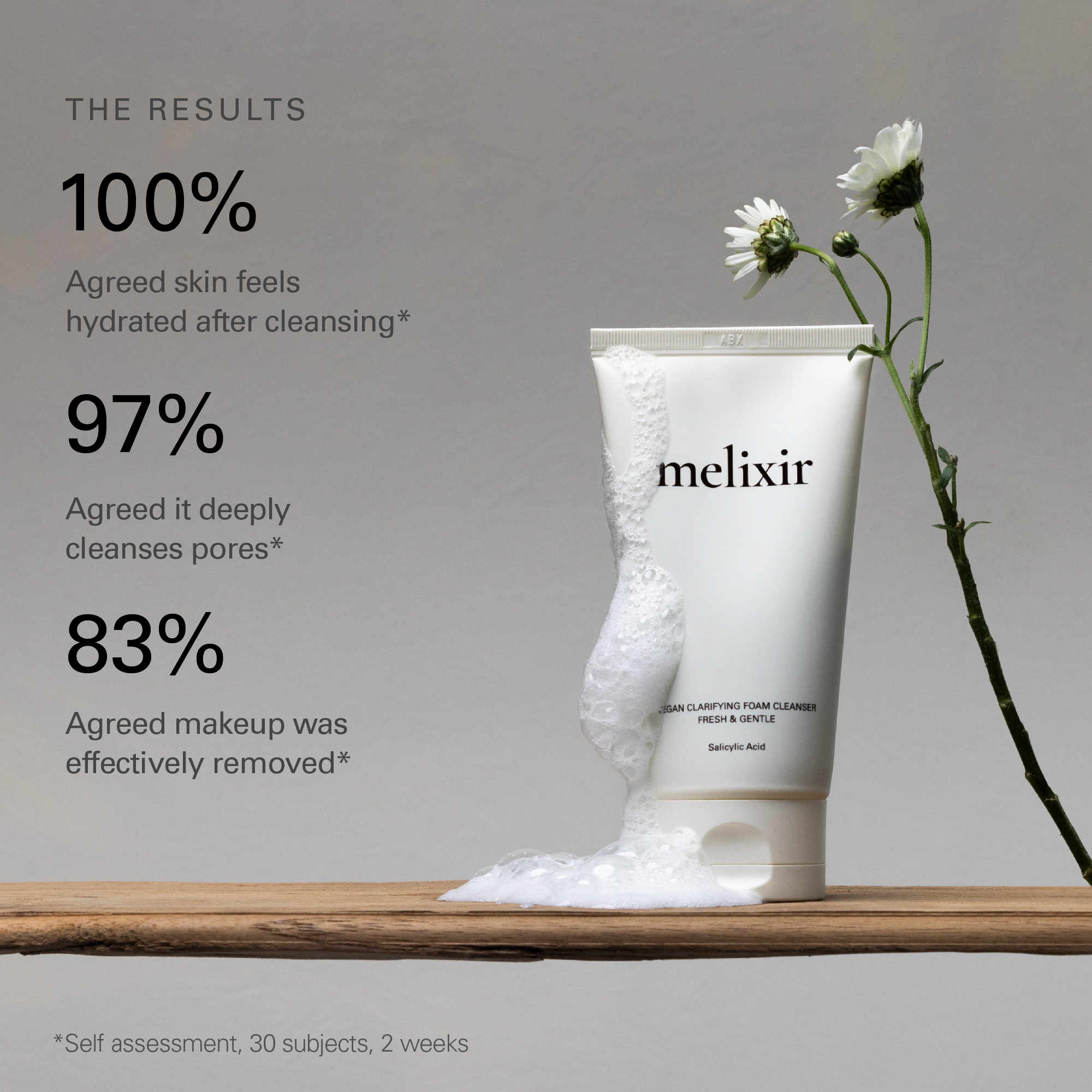 MELIXIR Vegan Clarifying foam Cleanser 4 skincare-kbeauty-glowtime-vegan clarifying foam cleaner