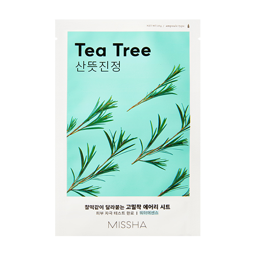MISSHA Airy Fit Sheet mask Tea Tree skincare-kbeauty-glowtime-missha airy fit sheet mask tea tree