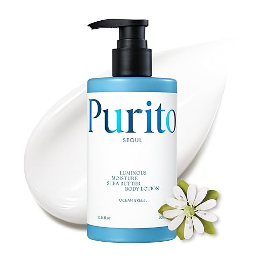 PURITO Luminous Moisture Shea Butter Body Lotion Ocean Breeze 1 skincare-kbeauty-glowtime-purito luminous moisture shea butter body lotion ocean breeze