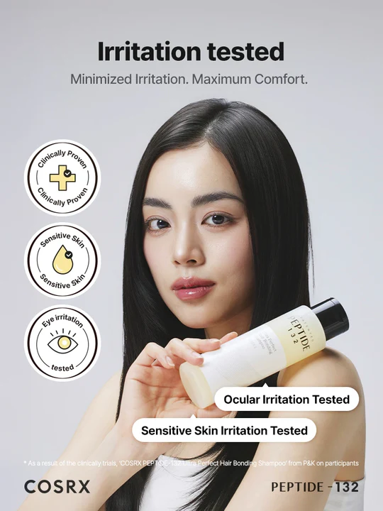 COSRX Peptide 132 Ultra Perfect Hair conding Shampoo 4 skincare-kbeauty-glowtime-cosrx peptide 132 ultra perfect hair bonding shampoo