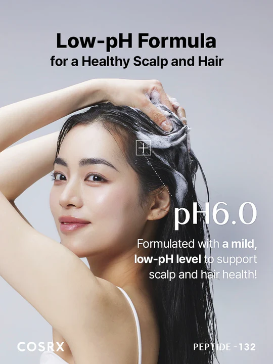COSRX Peptide 132 Ultra Perfect Hair conding Shampoo 5 skincare-kbeauty-glowtime-cosrx peptide 132 ultra perfect hair bonding shampoo