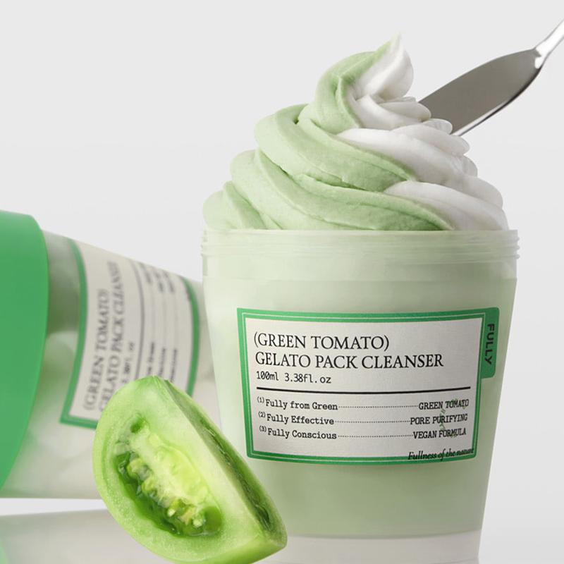 FULLY Green Tomato Clay Pack Cleanser 10 skincare-kbeauty-glowtime-fully green tomato clay pack cleanser