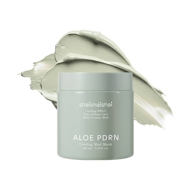 SHAISHAISHAI Aloe PDRN Cooling Mud Mask 1 skincare-kbeauty-glowtime-shaishaishai aloe pdrn cooling mud mask