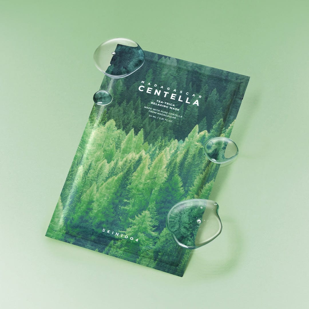 SKIN 1004 Madagascar Centella Tea Trica Sheet Mask 2 skincare-kbeauty-glowtime-skin 1004 madagascar centella tea trica sheet mask