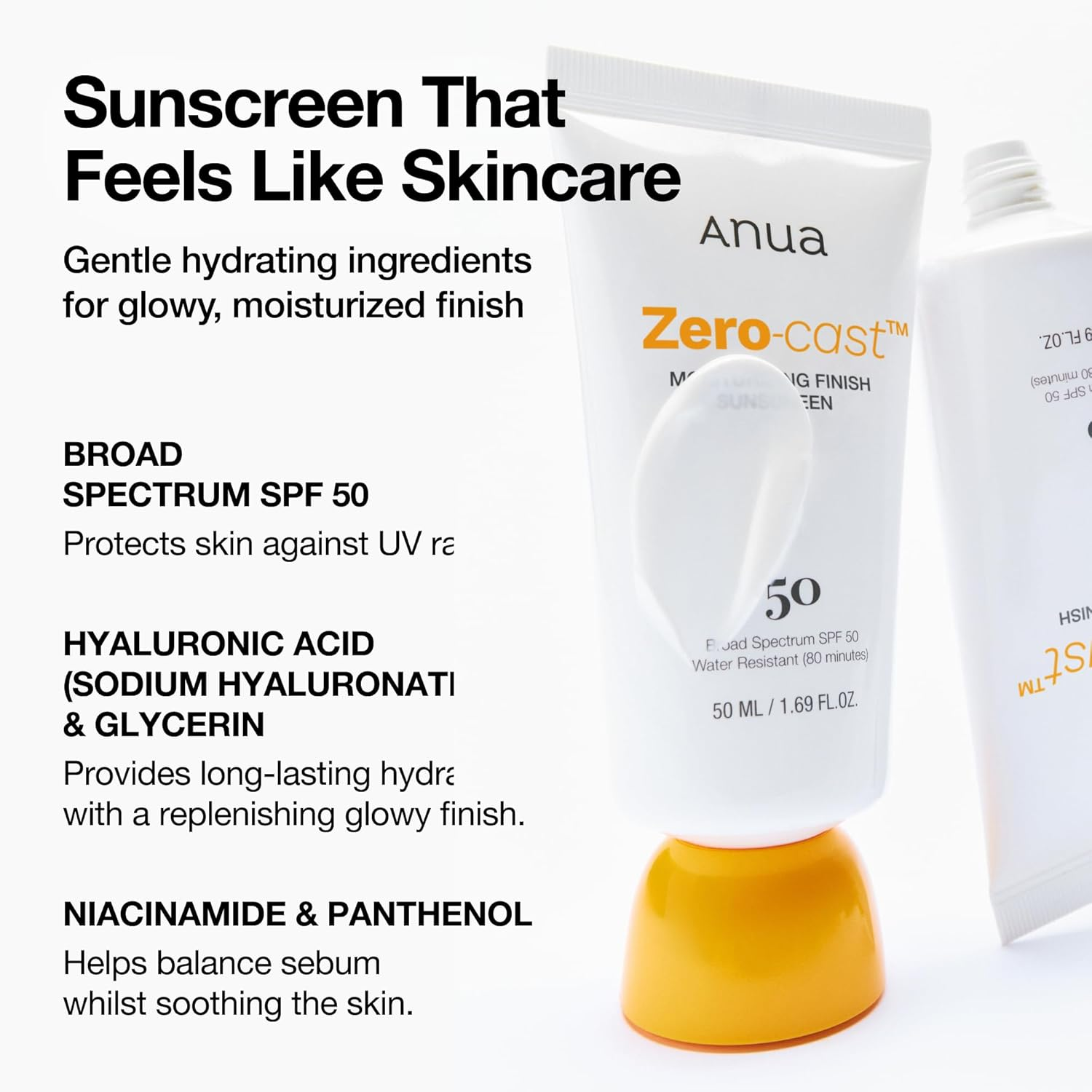 ANUA Zero Casst Moisturizing Finish Sunscreen 4 skincare-kbeauty-glowtime-zero cast moisturizing fininsh sunscreen