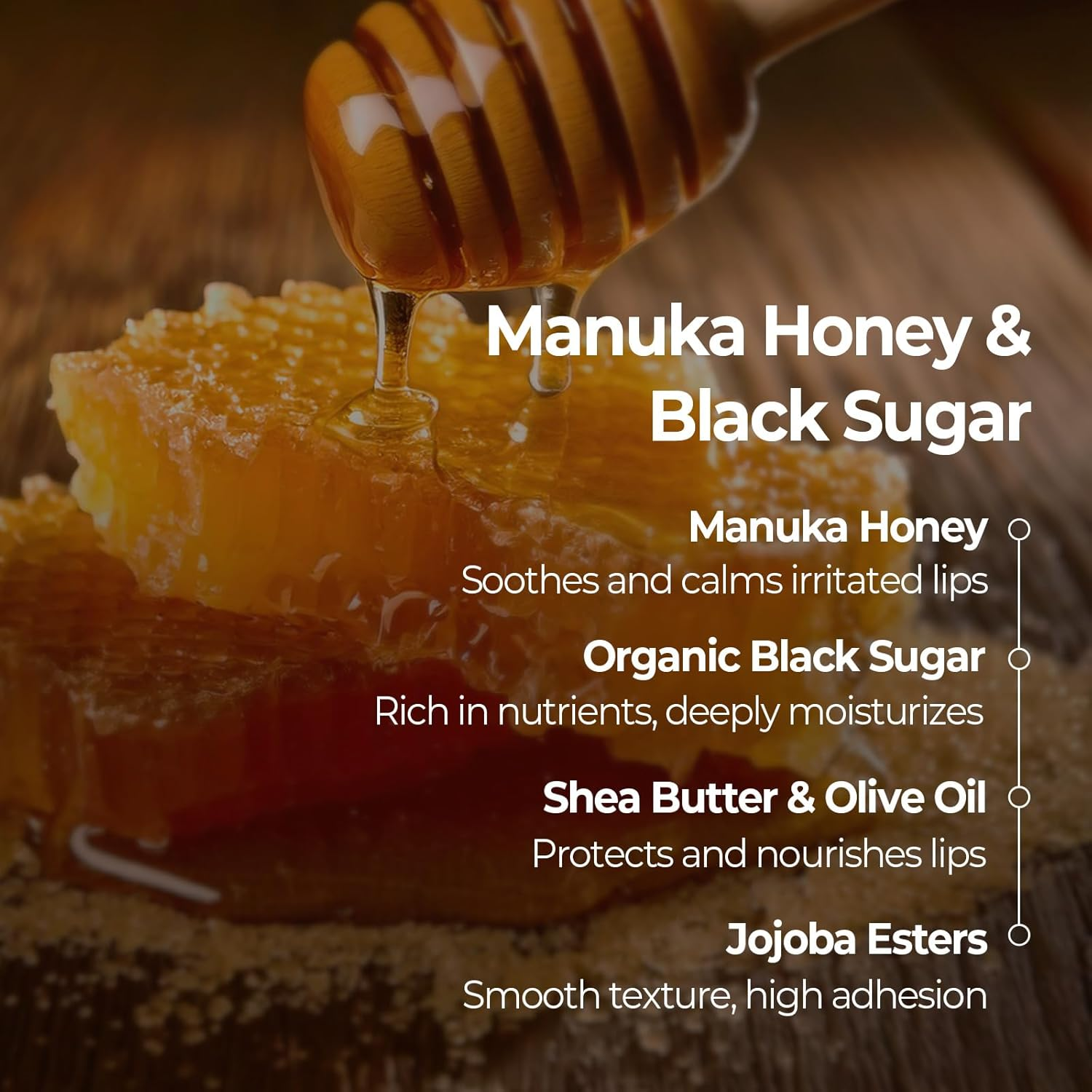SKINFOOD Honey Sugar Food Mask Lip 4 skincare-kbeauty-glowtime-skinfood honey sugar food mask lip sleeping pack