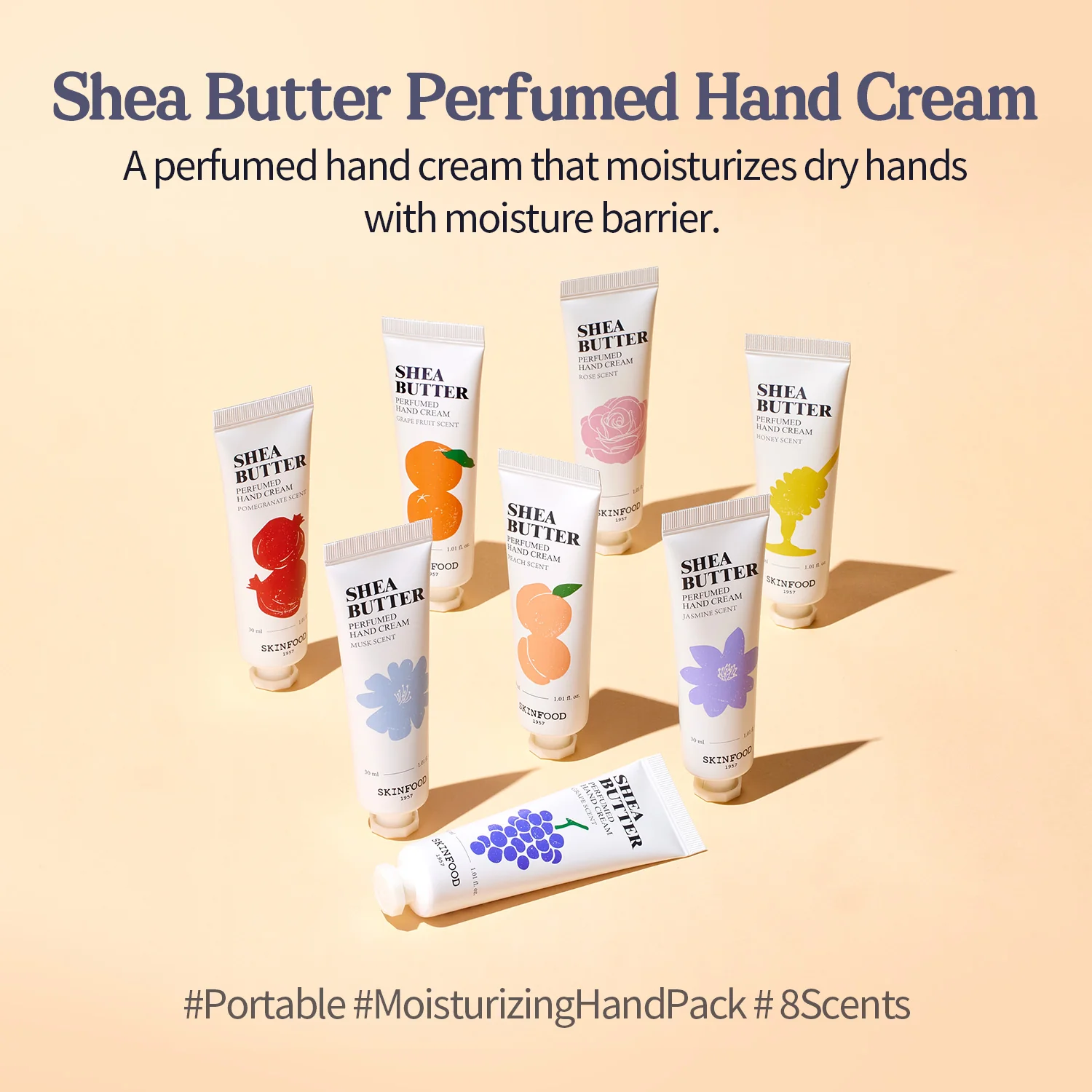 SKINFOOD Shea Butter Hand Cream 5 skincare-kbeauty-glowtime-skinfood shea butter hand cream