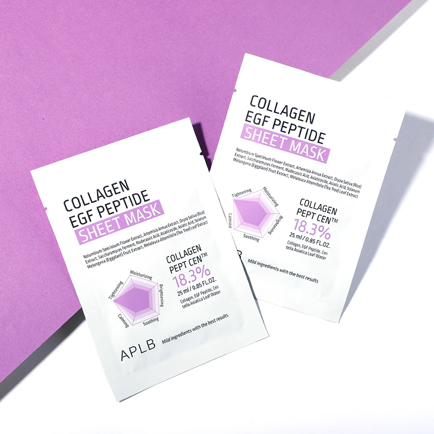 APLB Collagen EGF Peptide Sheet Mask 2 skincare-kbeauty-glowtime-aplb collagen egf peptide sheet mask