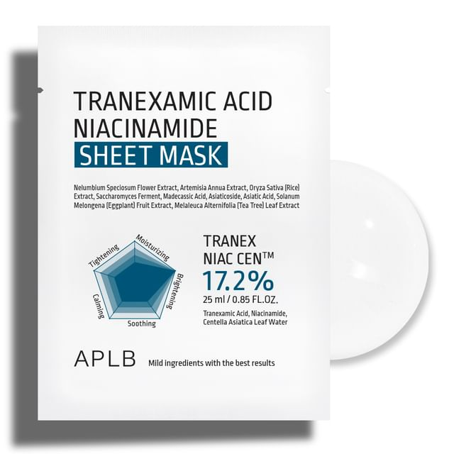 APLB Tranexamic Acid Niacinamide Sheet Mask 1 skincare-kbeauty-glowtime-aplb tranexamic acid niacinimade sheet mask