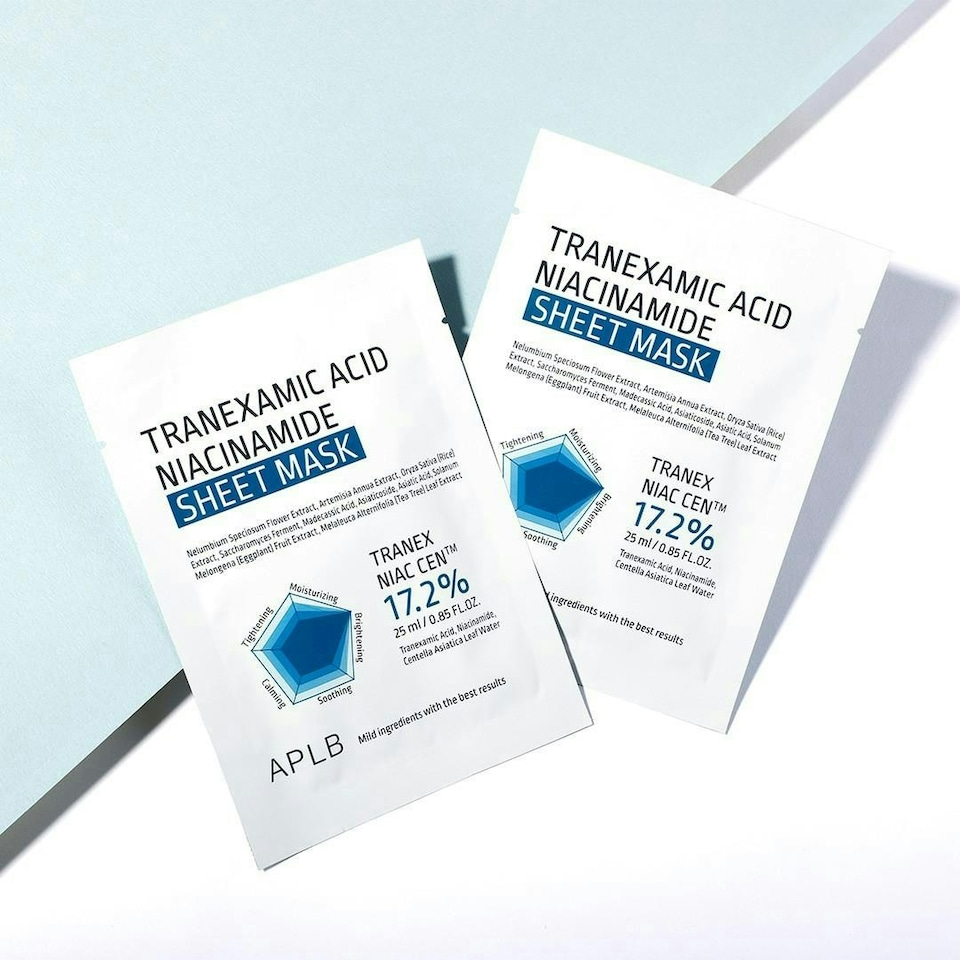 APLB Tranexamic Acid Niacinamide Sheet Mask 3 skincare-kbeauty-glowtime-aplb tranexamic acid niacinimade sheet mask