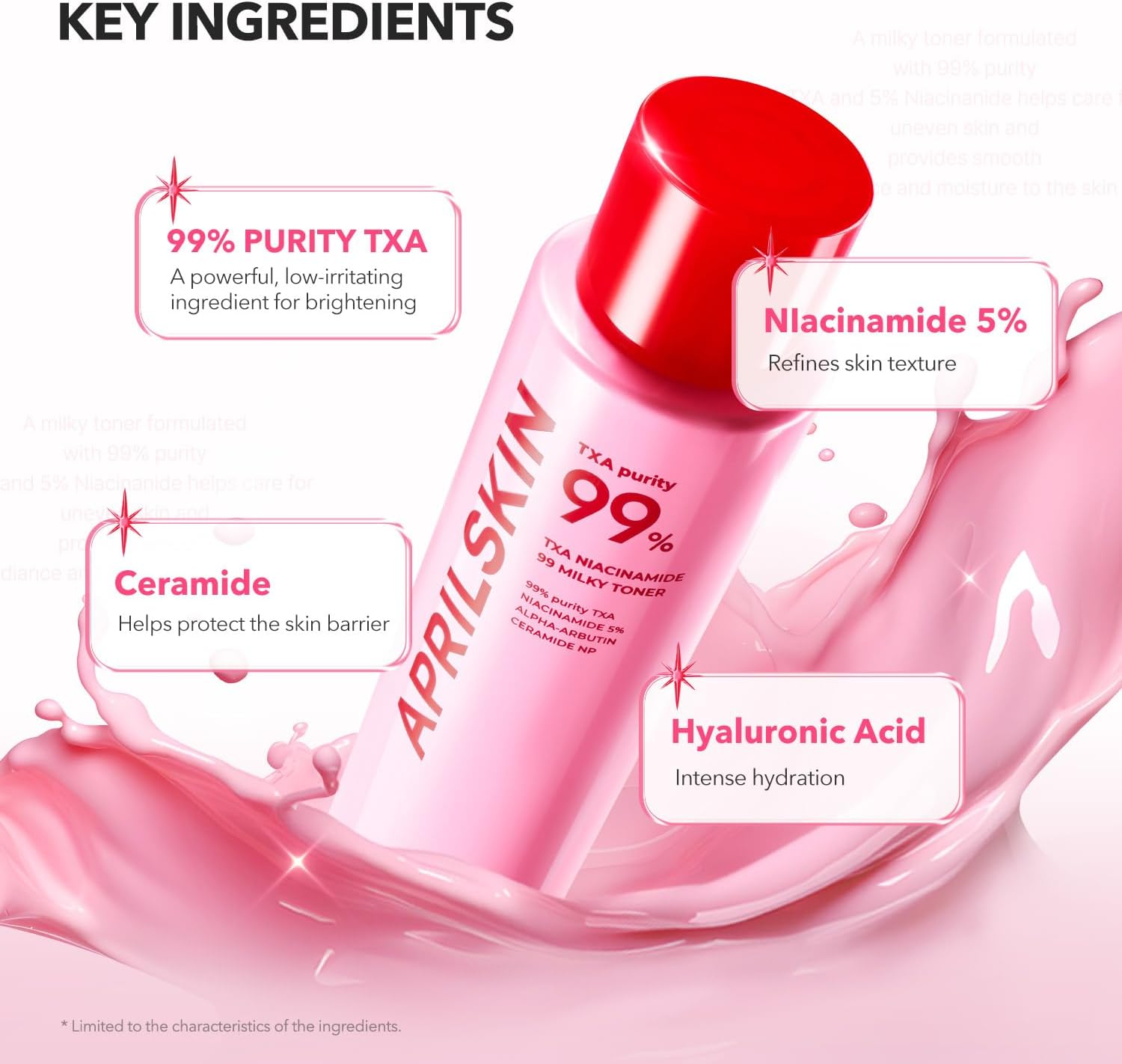 APRIL SKIN TXA Niacinamide 99 Mikly Toner 5 skincare-kbeauty-glowtime-april skin txa niacinamide 99 milky toner