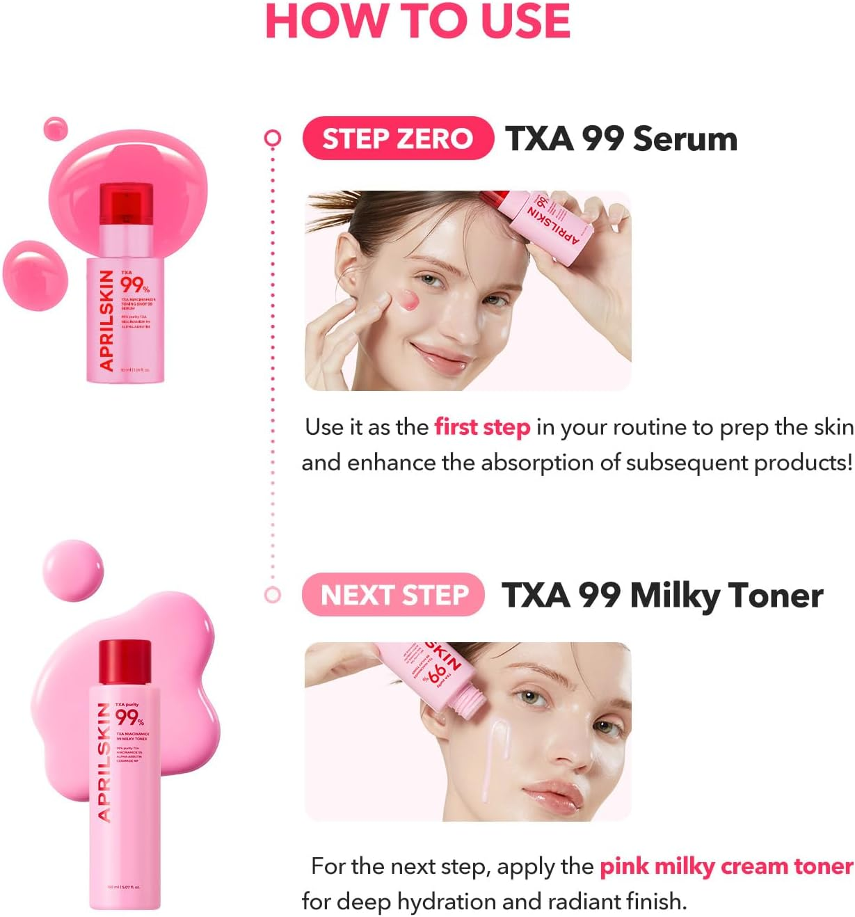 APRILSKIN TXA Niacinamide Toning Shot 99 Serum 7 skincare-kbeauty-glowtime-aprilskin txa niacinamide toning shot 99 serum