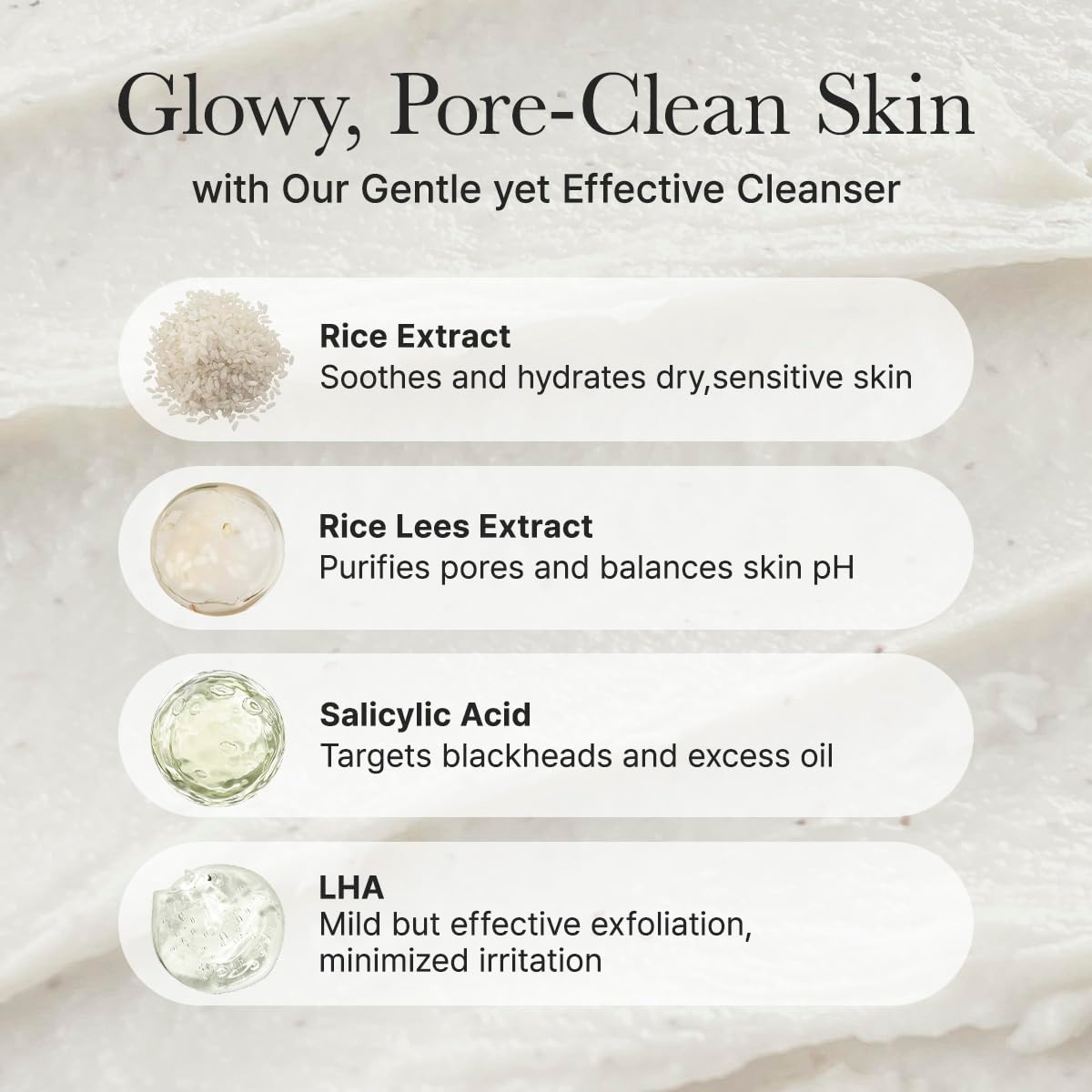 ARENCIA Green TEa + LHA Deep Pore Rice Cake Cleansere 6 skincare-kbeauty-glowtime-arencia green tea lha deep pore rice cake cleanser