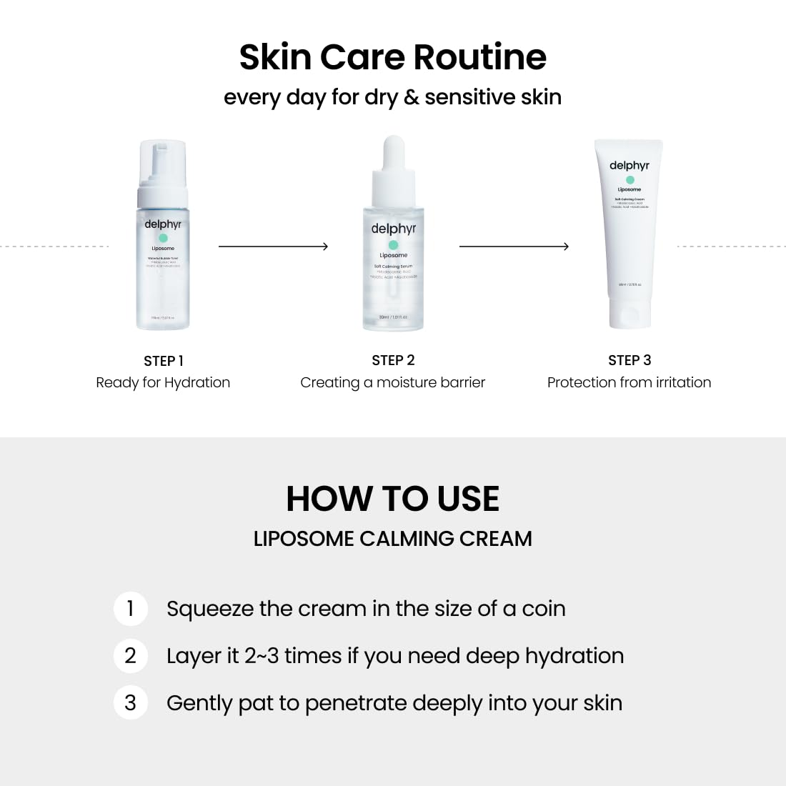 DELPHYR Liposome Soft Calming Cream 7 skincare-kbeauty-glowtime-delphy liposome soft calming cream