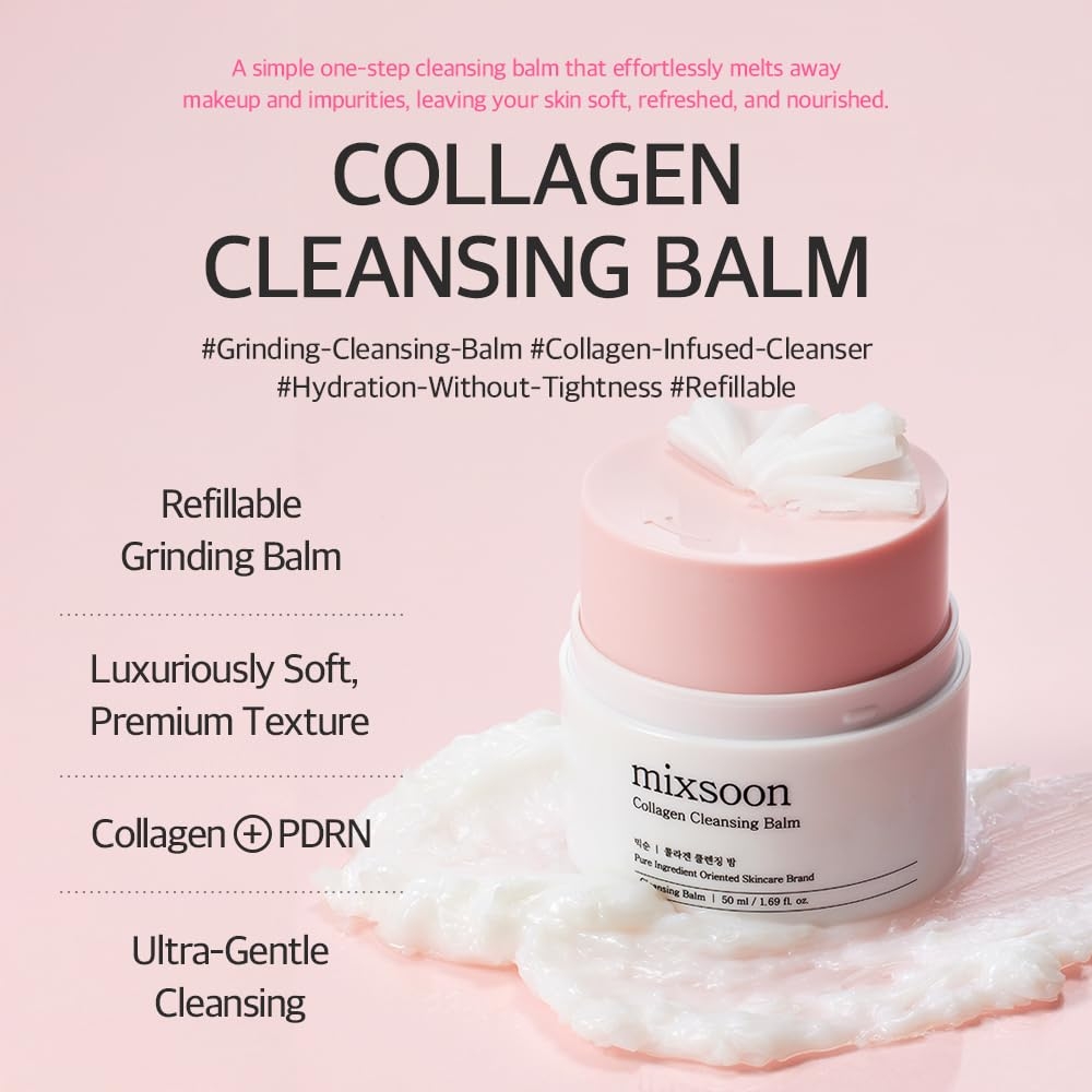 MIXSOON Collagen Cleansing Balm 3 skincare-kbeauty-glowtime-mixsoon collagen cleansing balm