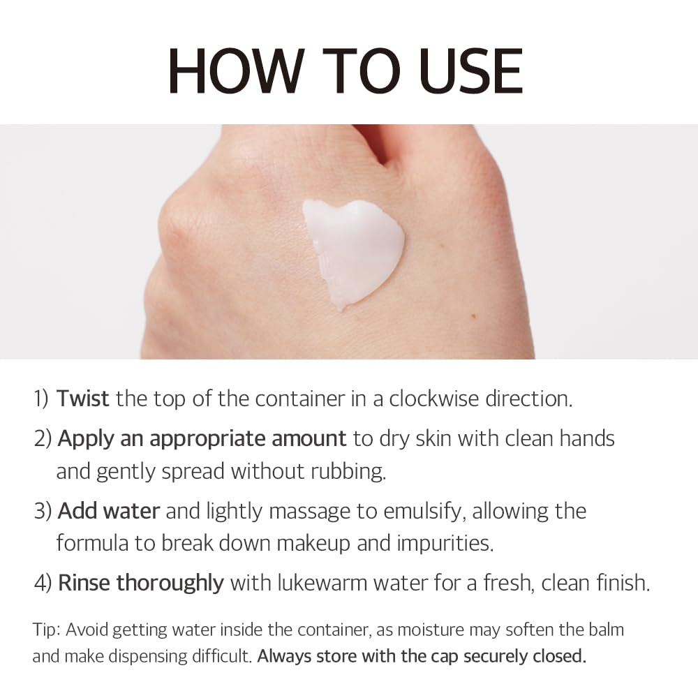 MIXSOON Collagen Cleansing Balm 9 skincare-kbeauty-glowtime-mixsoon collagen cleansing balm