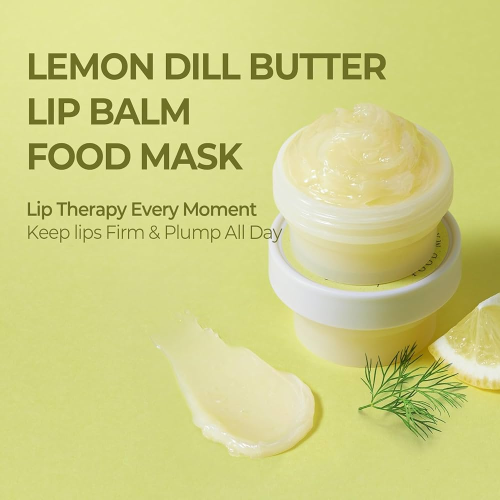 SKINFOOD Lemon Butter Dill Food Mask Lip 2 skincare-kbeauty-glowtime-skinfood lemon butter dill food mask lip