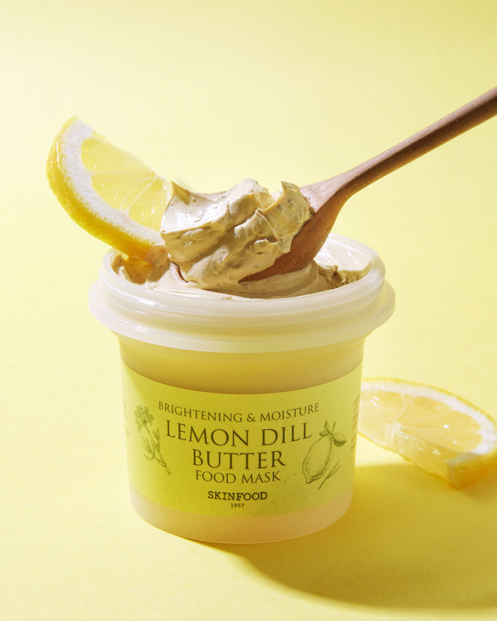 SKINFOOD Lemon Dill Butter Food Mask 3 skincare-kbeauty-glowtime-skinfood lemon dill butter food mask