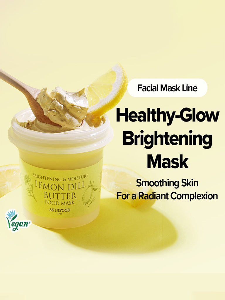 SKINFOOD Lemon Dill Butter Food Mask 5 skincare-kbeauty-glowtime-skinfood lemon dill butter food mask