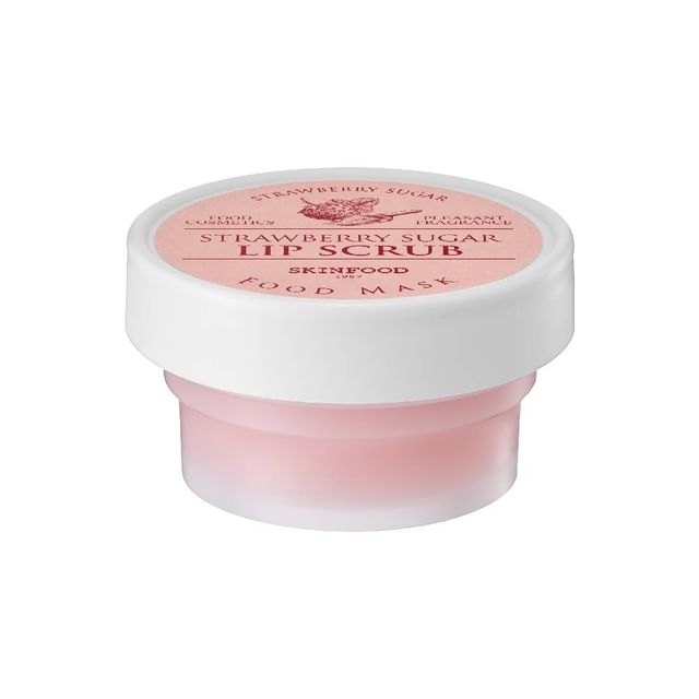SKINFOOD Strawberry Sugar Food Mask Lip Scrub 1 skincare-kbeauty-glowtime-skinfood strawberry sugar food mask lip scrub