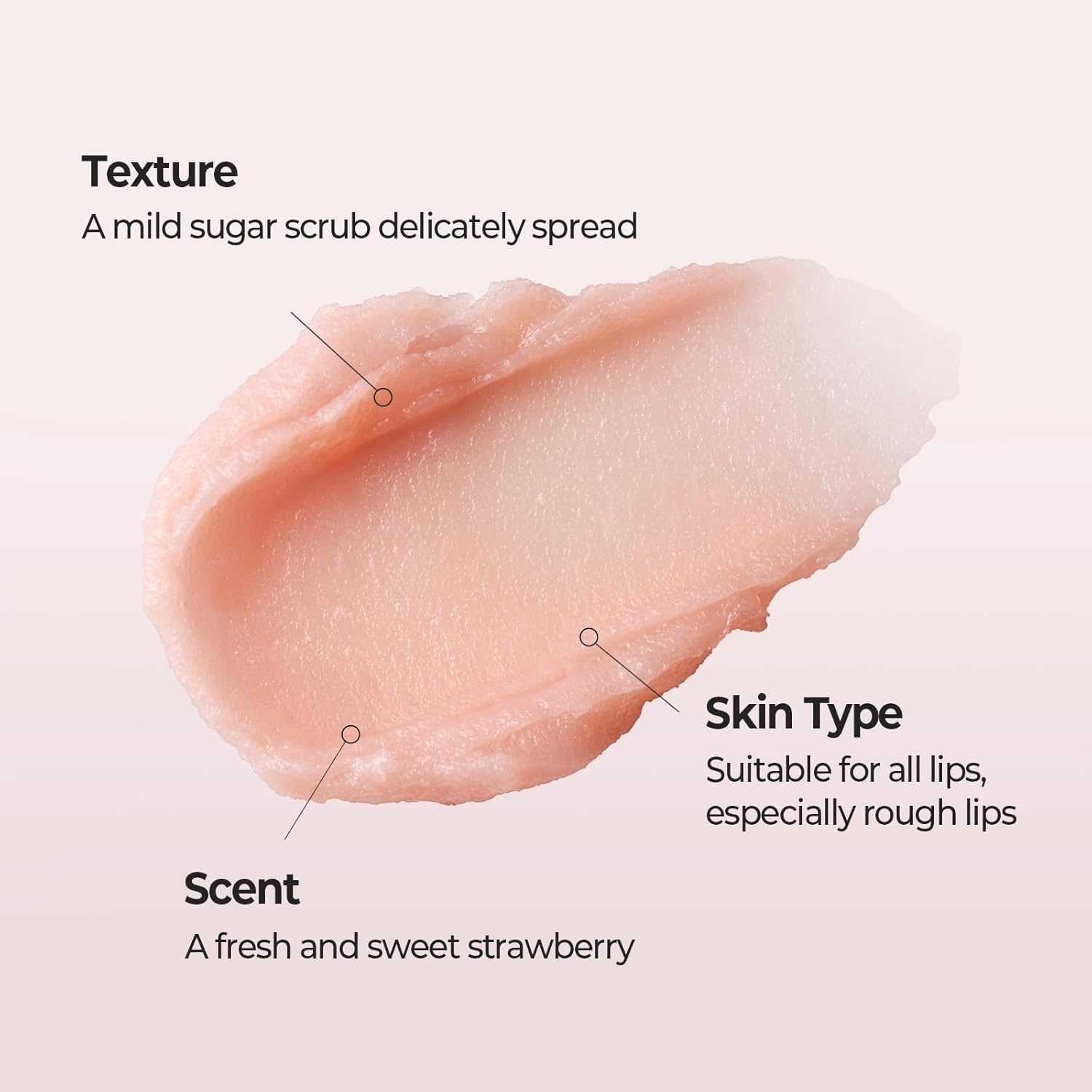 SKINFOOD Strawberry Sugar Food Mask Lip Scrub 5