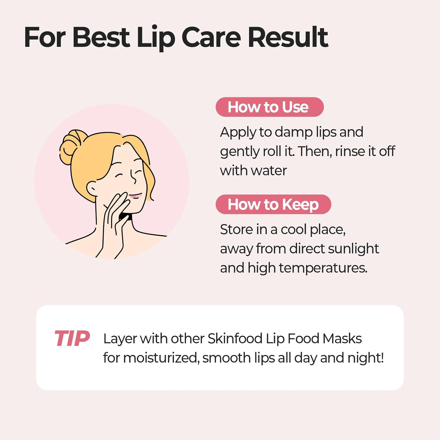 SKINFOOD Strawberry Sugar Food Mask Lip Scrub 7