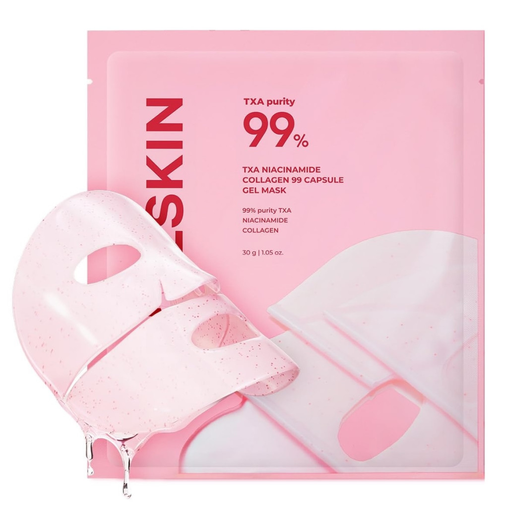 TXA Niacinamide Collagen 99 Capsule Gel mask 1 skincare-kbeauty-glowtime-april skin txa niacinamide collagen 99 capsule gel mask