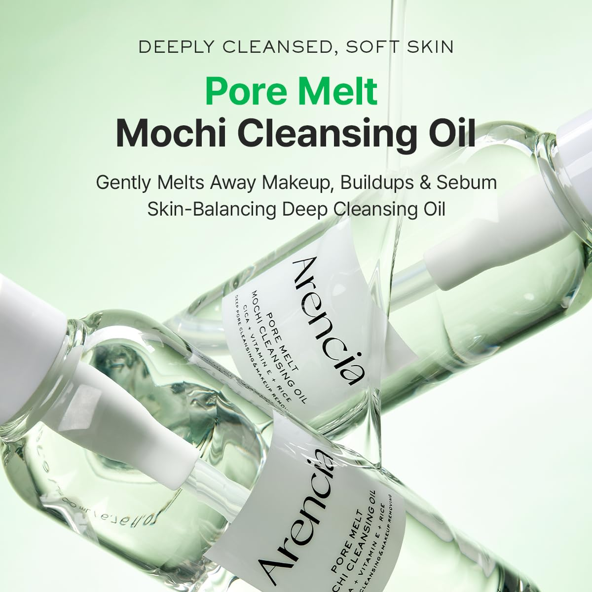 ARENCIA Pore Melt Mochi Cleansing Oil 3 skincare-kbeauty-glowtime-pore melt mochi cleansing oil