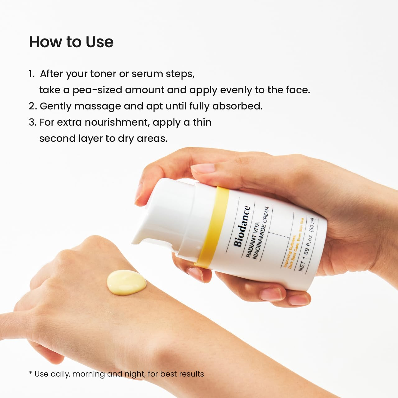 BIODANCE Radiant Vita Niacinamide Cream 9 skincare-kbeauty-glowtime-biodance radiant vita niacinamide cream