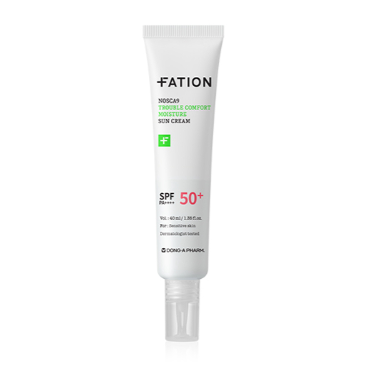 skincare-kbeauty-glowtime-fation nosca9 trouble comfort moisture sun cream