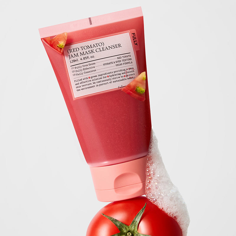 FULLY Red Tomato Jam Mask Cleanser 5 skincare-kbeauty-glowtime-fully red tomato jam mask cleanser