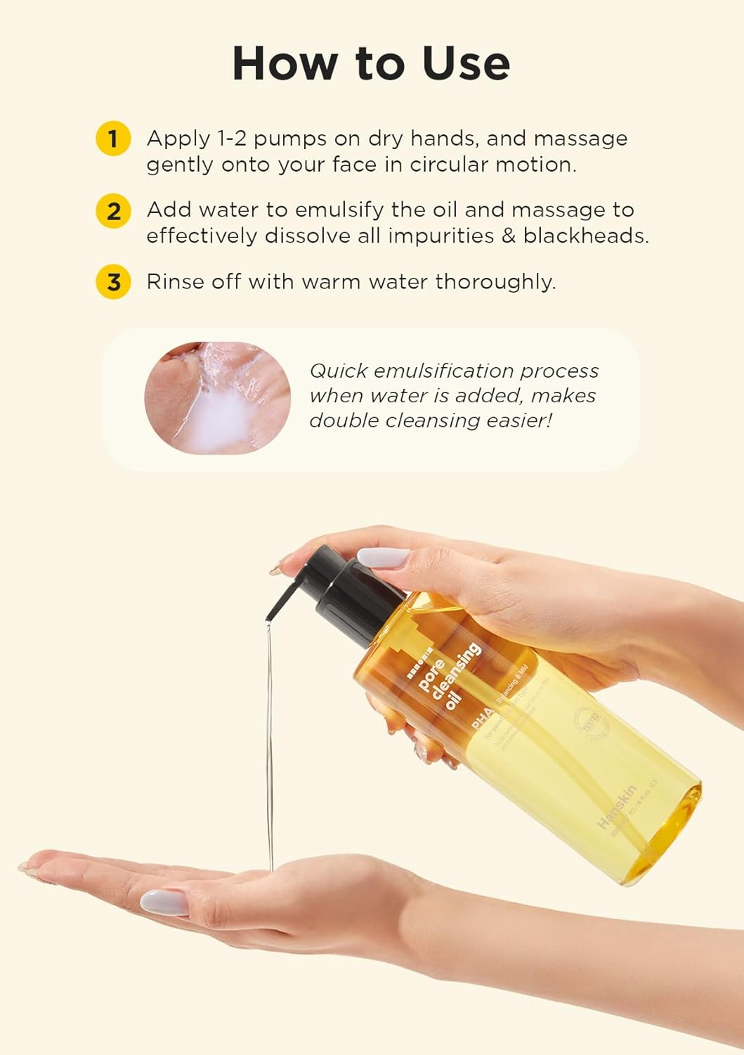 HANSKIN Pore Cleansing OIl 6 skincare-kbeauty-glowtime-hanskin pore cleansing oil