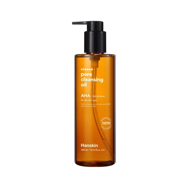 HANSKIN Pore Cleansing Oil AHA 1 skincare-kbeauty-glowtime-hanskin pore cleansing oil aha