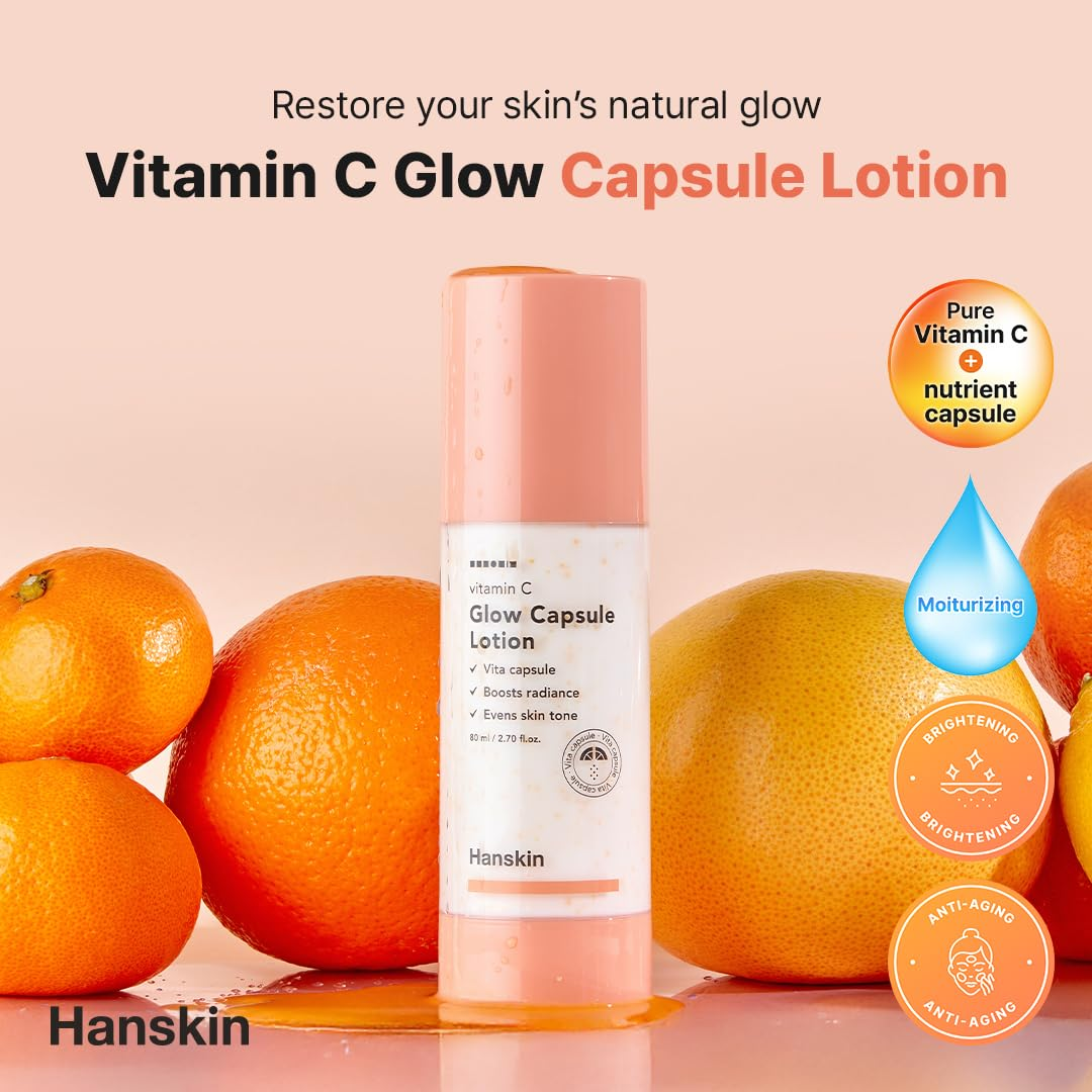 HANSKIN Vitamin C Glow Capsule Lotion 2 skincare-kbeauty-glowtime-hanskin vitamin c glow capsule lotion