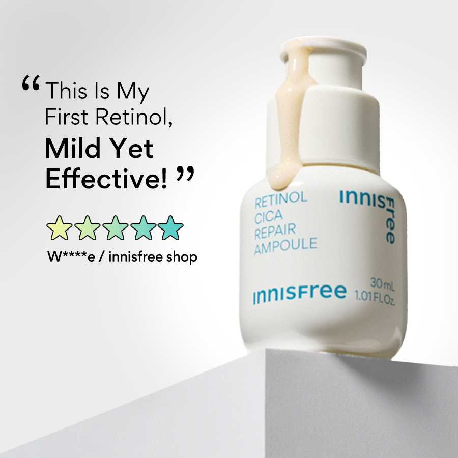 INNISFREE Retinol Cica Repair Ampoule 5 skincare-kbeauty-glowtime-innisfree retinol cica repair ampoule