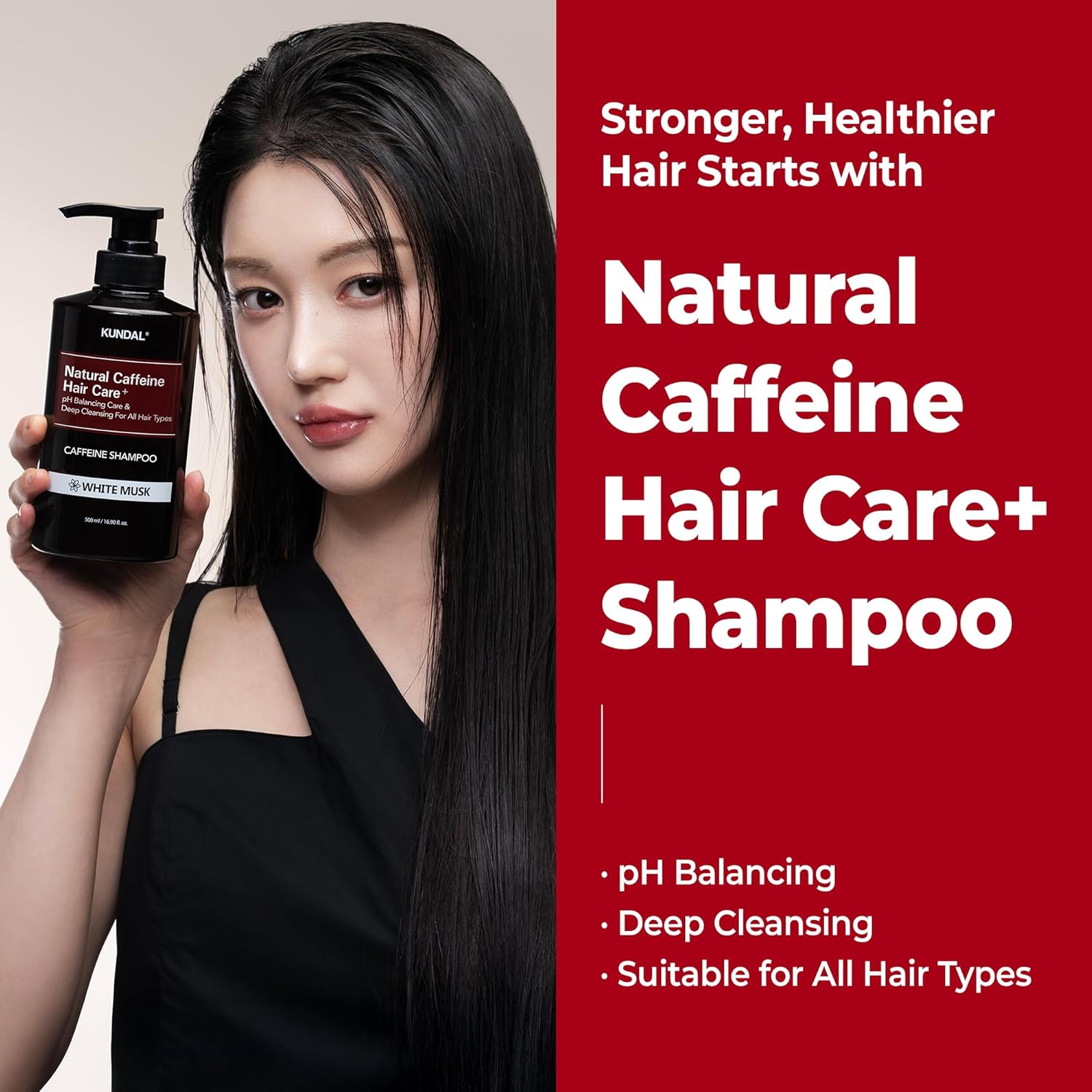 KUNDAL Caffeine Shampoo Cherry Blossom 4 skincare-kbeauty-glowtime-kundal caffeine shampoo cherry blossom