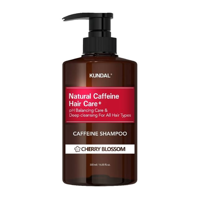 skincare-kbeauty-glowtime-kundal caffeine shampoo cherry blossom