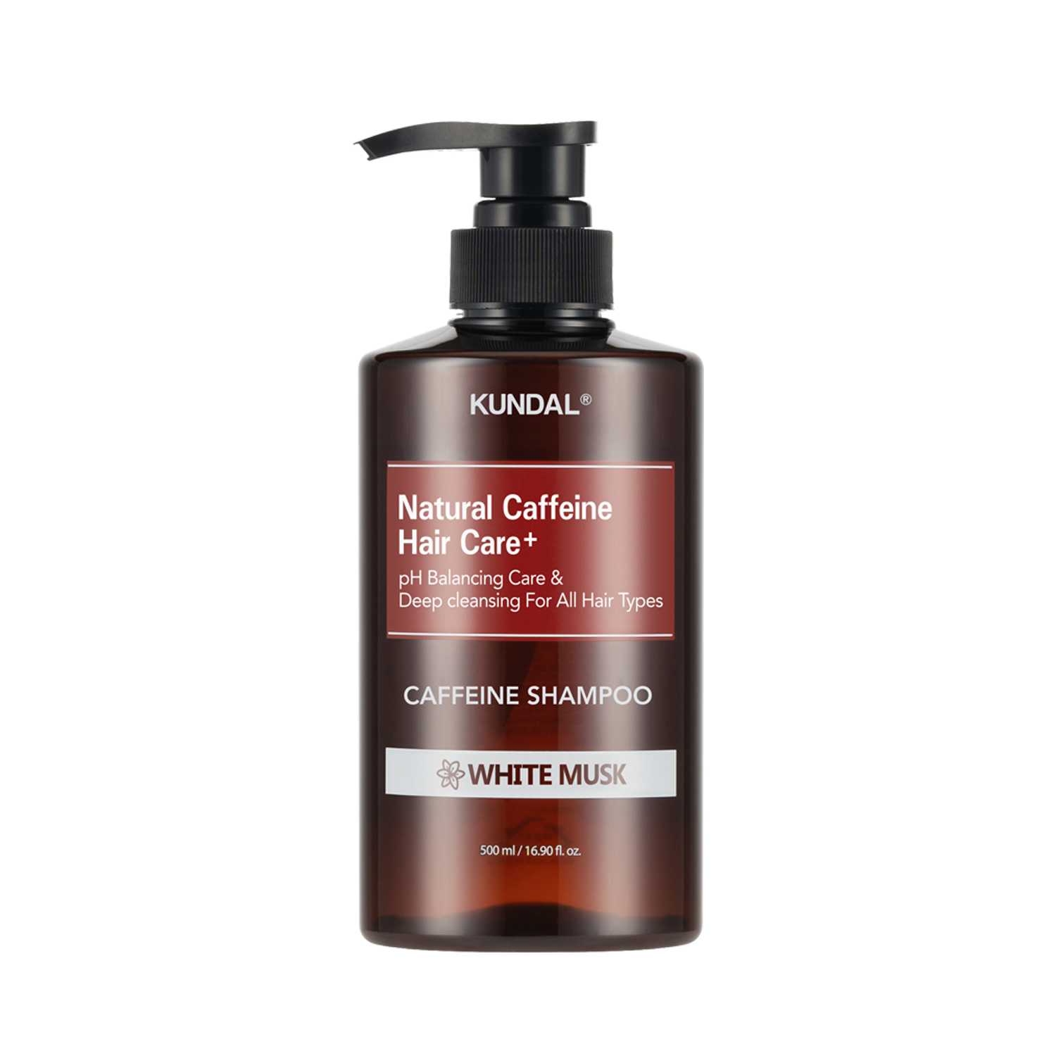 skincare-kbeauty-glowtime-kundal caffeine shampoo white musk