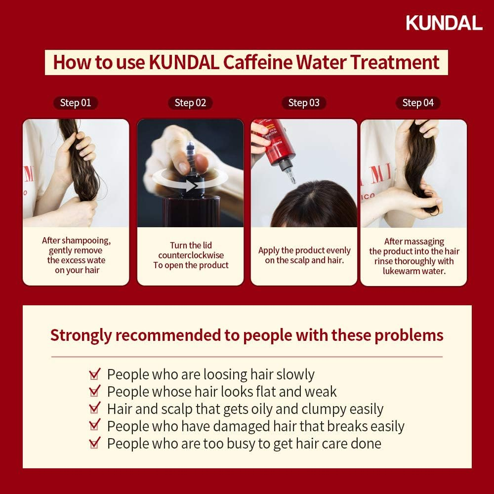 KUNDAL Head Spa and Scalp scaling caffeine water treatment 4 skincare-kbeauty-glowtime-kundal head spa and scalp scaling caffeine water treatment