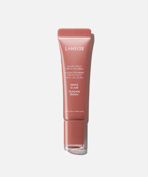 LANEIGE Glaze Crazy Tinted Lip Serum Maple Glaze 1 skincare-kbeauty-glowtime-laneige glaze creazy tinted lip serum maple glaze
