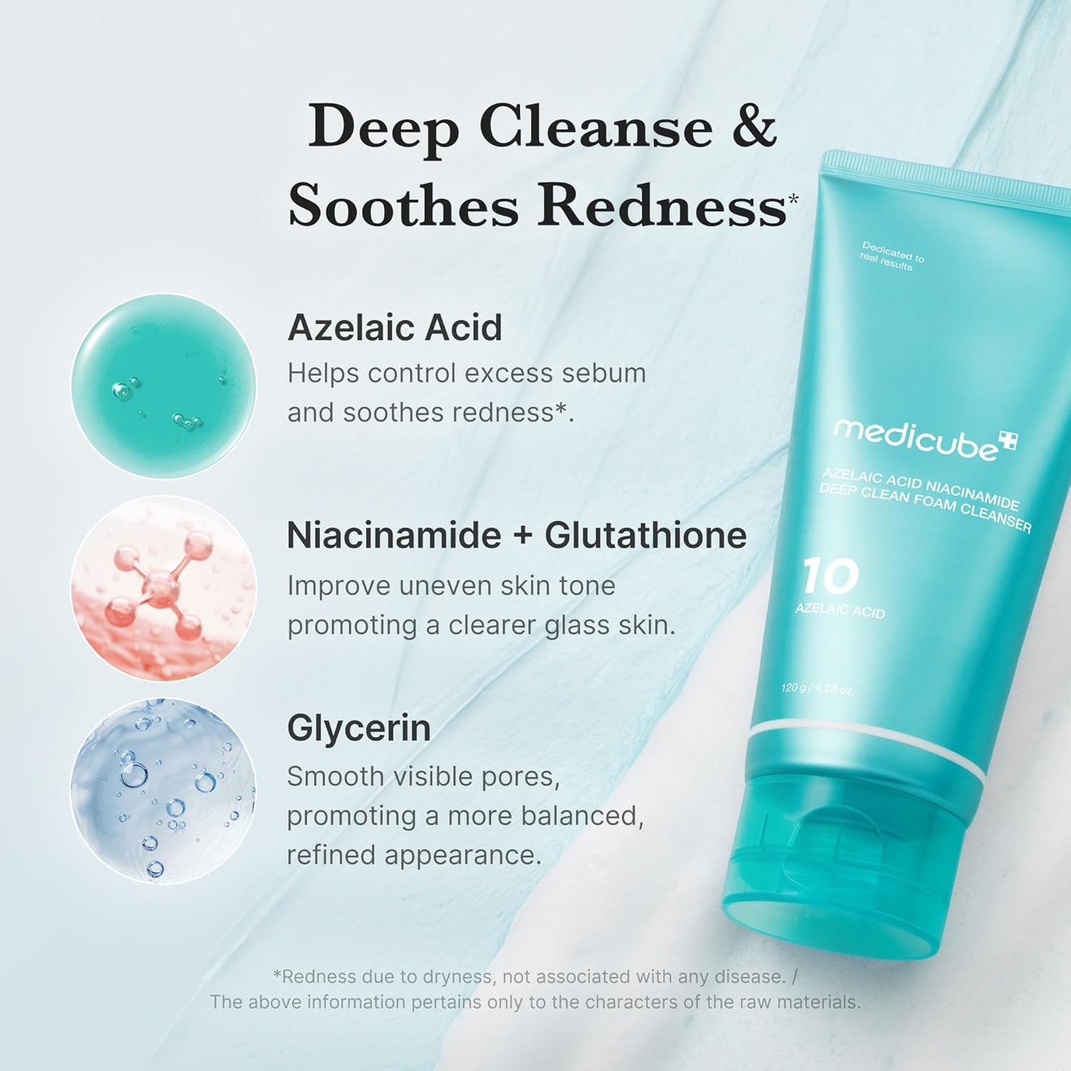 MEDICUBE Azelaic Niacinamide Deep Clean Foam Cleanser 3 skincare-kbeauty-glowtime-medicube azelaic niacinamide deep clean foam cleanser