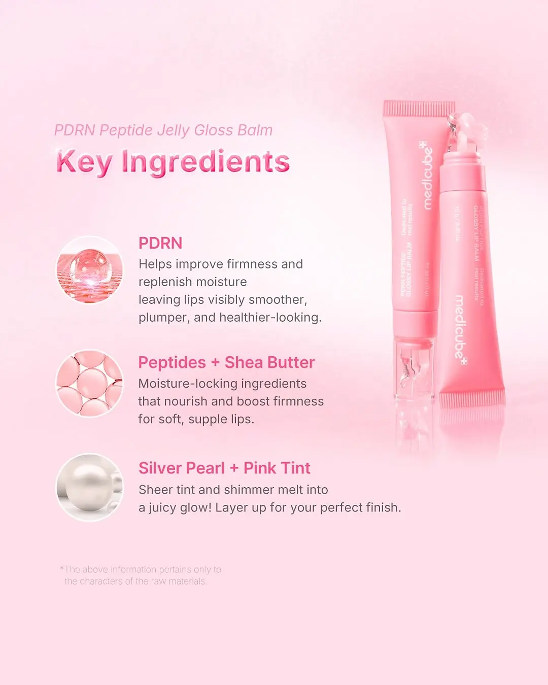 MEDICUBE PDRN Glossy Lip Balm 6 skincare-kbeauty-glowtime-medicube pdrn peptide jelly gloss balm
