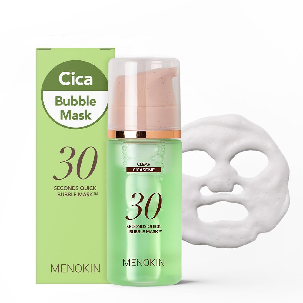 MENOKIN 30 Seconds Quick Bubble Mask Clear 4 skincare-kbeauty-glowtime-menokin 30 seconds quick bubble mask clear