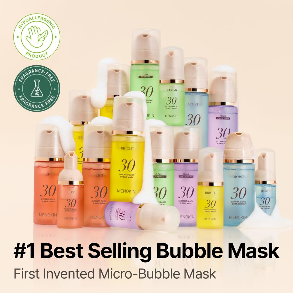 MENOKIN 30 Seconds Quick Bubble Mask Clear 6 skincare-kbeauty-glowtime-menokin 30 seconds quick bubble mask clear